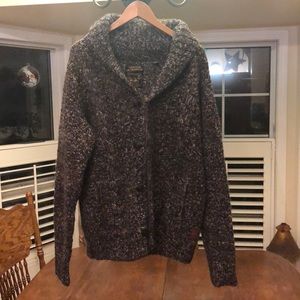 Scotch & Soda Men’s wool zip up sweater!! XL